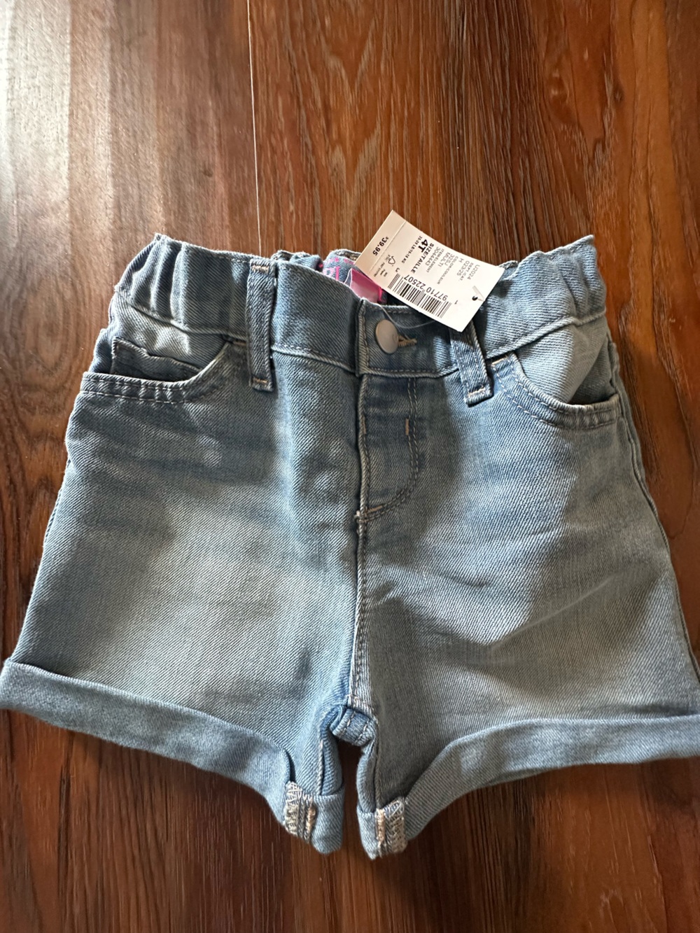 The Children's Place Light Blue Denim Shortie